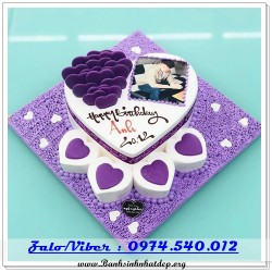 Mẫu Bánh Sinh Nhật Đẹp - A846